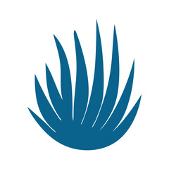 Abstract Organic Sea Shape