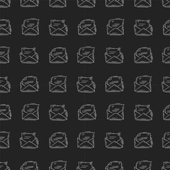 mail icon pattern. mail icon seamless pattern. doodle mail icon seamless pattern. doodle mail icon background