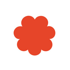 Abstract Chinese New Year Shape