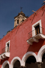 Calles y detalles de Atlixco, Puebla, México