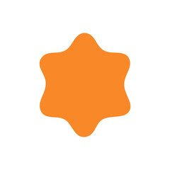 Abstract Organic Hanukkah Shape