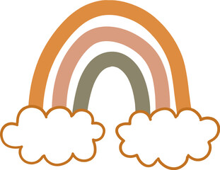 Boho Rainbow Nursery Decor