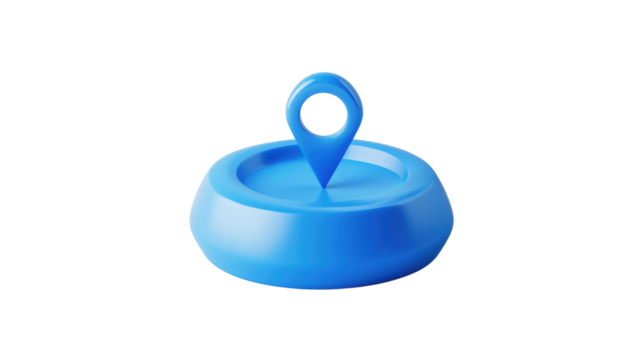 Location pin transparent background