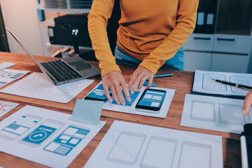 UX UI and Programming development technology.