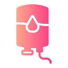 Transfusion gradient icon