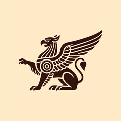 Iconic classic griffin logo