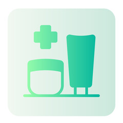 Ointment gradient icon