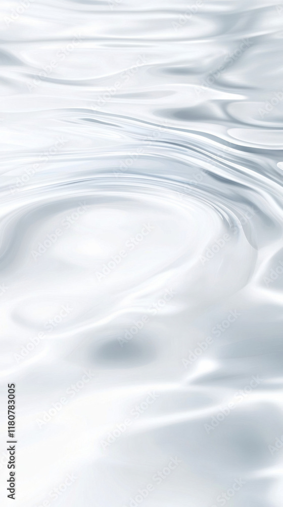 Poster smooth, reflective water surface with gentle ripples and soft light