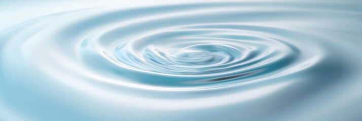 Smooth water surface with gentle ripples creating serene atmosphere