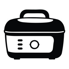 bread maker silhouette art for kitchen appliance designs