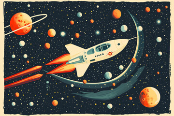 Midcentury Spaceship Design