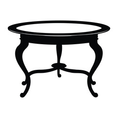 coffee table silhouette art for home and furniture design