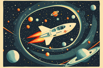 Midcentury Spaceship Design