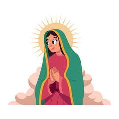 virgin of guadalupe portrait