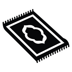 black and white area rug silhouette for decorative purposes