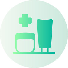 Ointment gradient icon