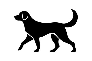 Simple dog vector 