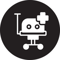 incubator glyph icon