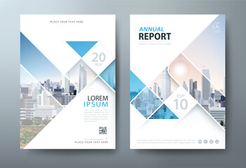 Annual report brochure flyer design template vector, Leaflet, presentation book cover templates, layout in A4 size