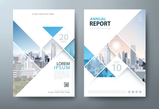 Annual report brochure flyer design template vector, Leaflet, presentation book cover templates, layout in A4 size