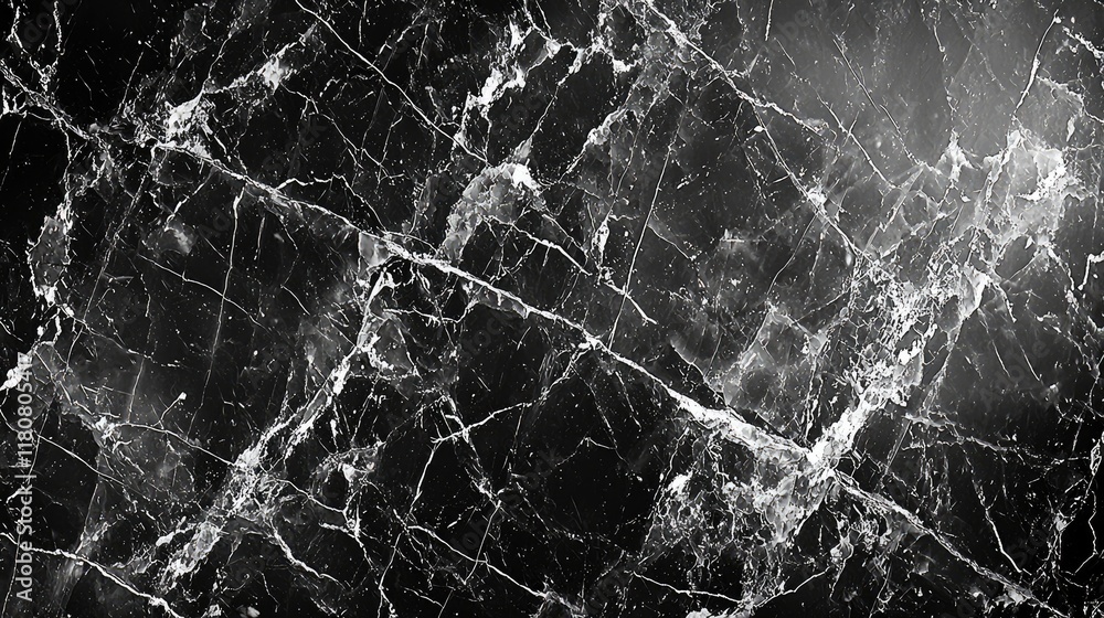 Poster black and white marble texture: elegant background for design projects. high-resolution, premium qua