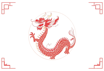 Happy Chinese new year 2025 background vector Year of the snake design wallpaper with Chinese pattern, gold hanging lantern. 