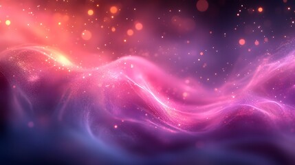 Obraz premium Soft gradient of pink and purple tones blending seamlessly, creating a luxurious and elegant background