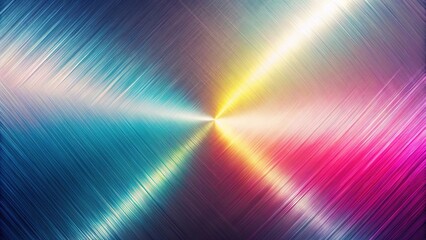 Brushed Metal Texture Light Background - Bright, Sharp, Colorful Abstract Image