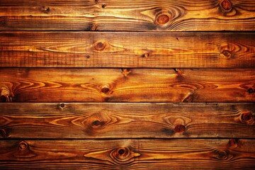 Naklejka premium Close-up Brown Wooden Texture, Aged Wood Background, Detailed Grain