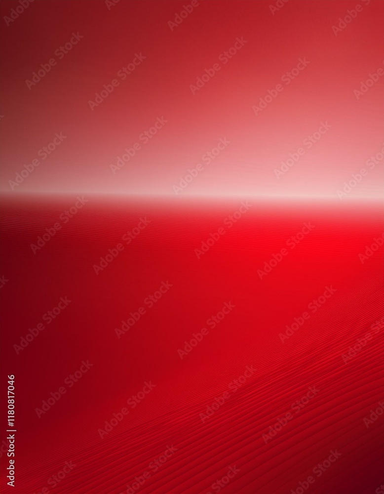 Poster red scene color gradation. generated image