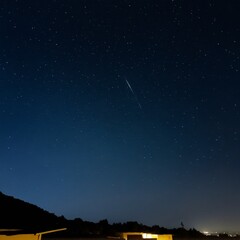 Naklejka premium night sky with stars