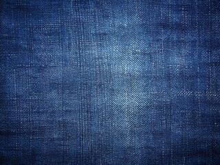 Dark Navy Blue Jean Texture, Indigo Denim Fabric Background, Grunge Cotton Textile