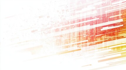 Obraz premium Red Gold White High-Tech Background Texture