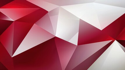 Fototapeta premium Cardinal Red White Black High-Tech Background Texture