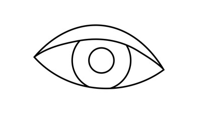 Human eye logo