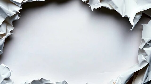 A textured background with a torn paper effect creating a unique visual space.