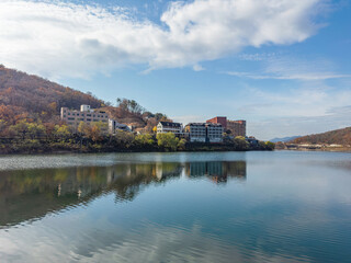 view of the old town country