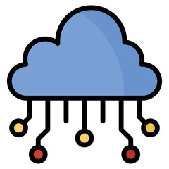 Cloud Computing Icon