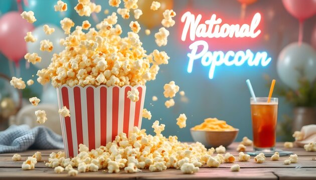 Celebrating National Popcorn Day: A Delicious Burst of Flavor!