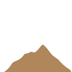Abstact Mountain Shape