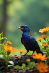 Obraz premium Chuveirinho in the wild, showcasing its natural habitat and surroundings, wild plants, flowers, nature photography