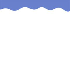 Fototapeta premium Abstact Top Page Border