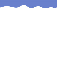 Fototapeta premium Abstact Top Page Border