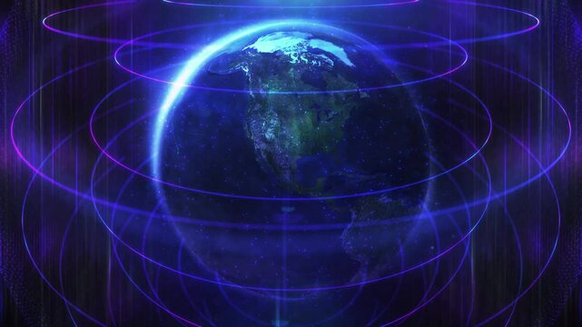 Earth in the virtual sphere, the concept of global technological progress