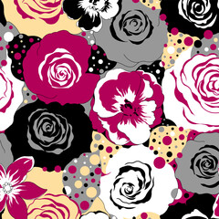 Abstract Flower background suitable for home decore and wallpaper purpose



