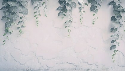 Goal of life, growth and motivation: Lush green vines climbing an old wall, persistence and growth.