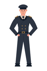 navy officer man