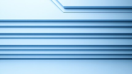 Fototapeta premium Abstract Blue Layered Geometric Design Background