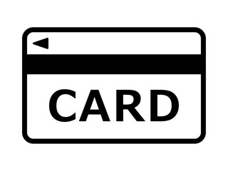 カードのアイコン（シルエット）