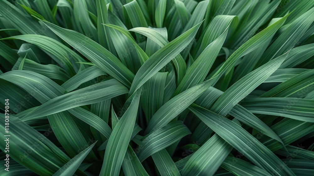Poster flat lay, top down view of lush field of grass.